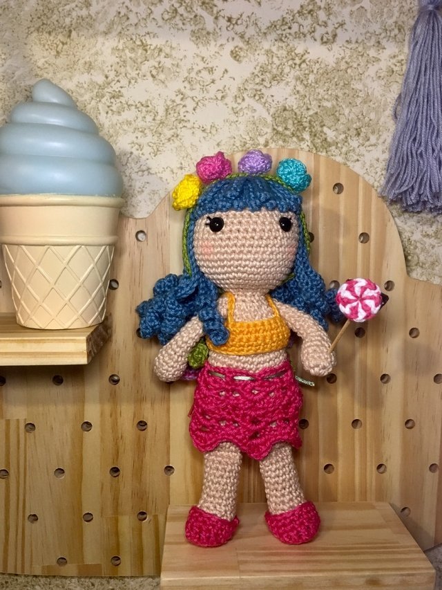 Sereia amigurumi passo a passo – Bonek de Crochê